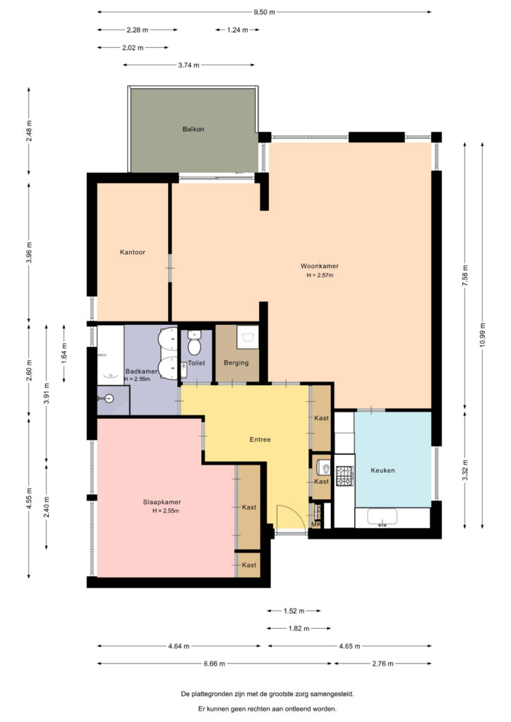 Plattegrond, Tromplaan 18