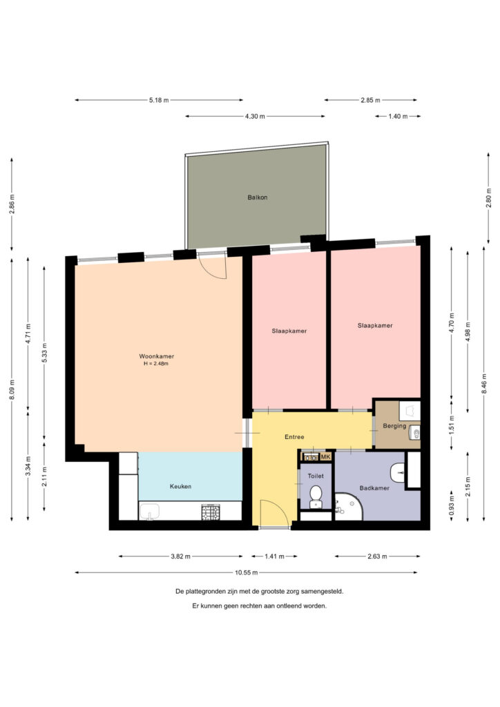 Plattegrond, Mondriaanstraat 78