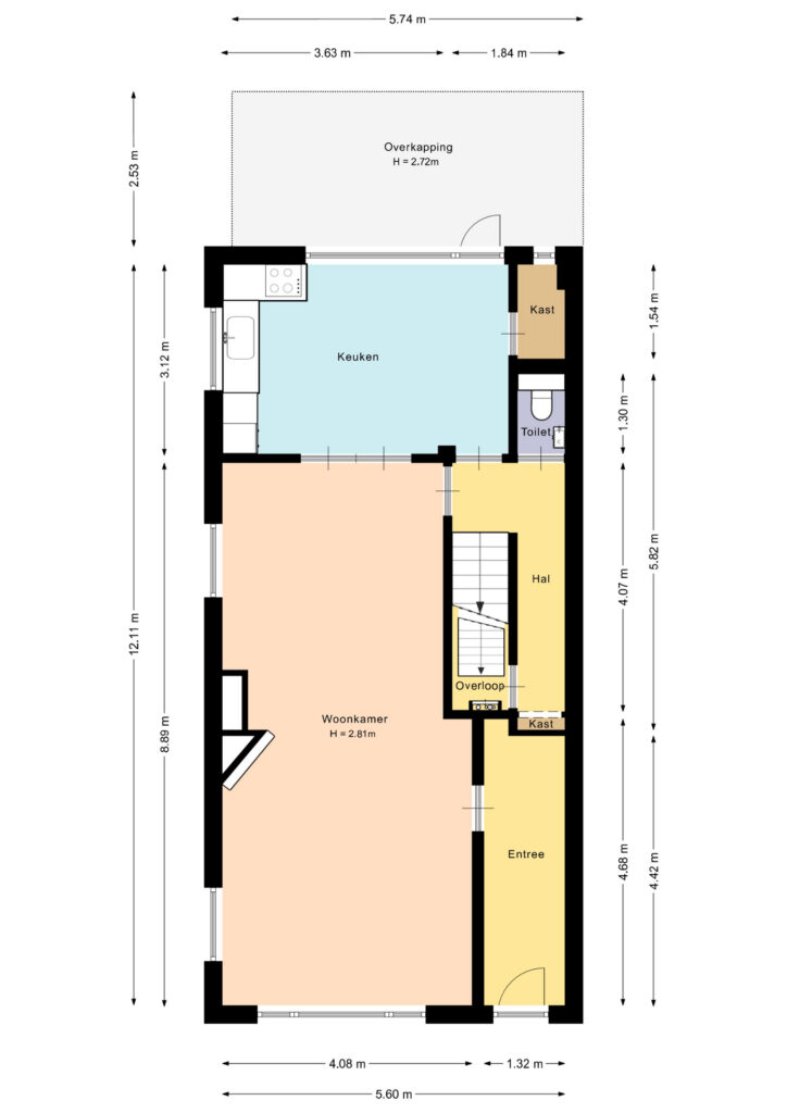 Plattegrond 2, Hyacintenlaan 61