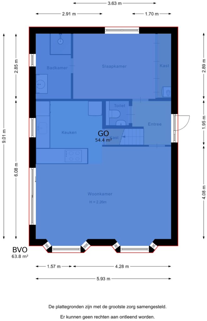 Plattegrond 5, Graaf Floris V weg 37-68