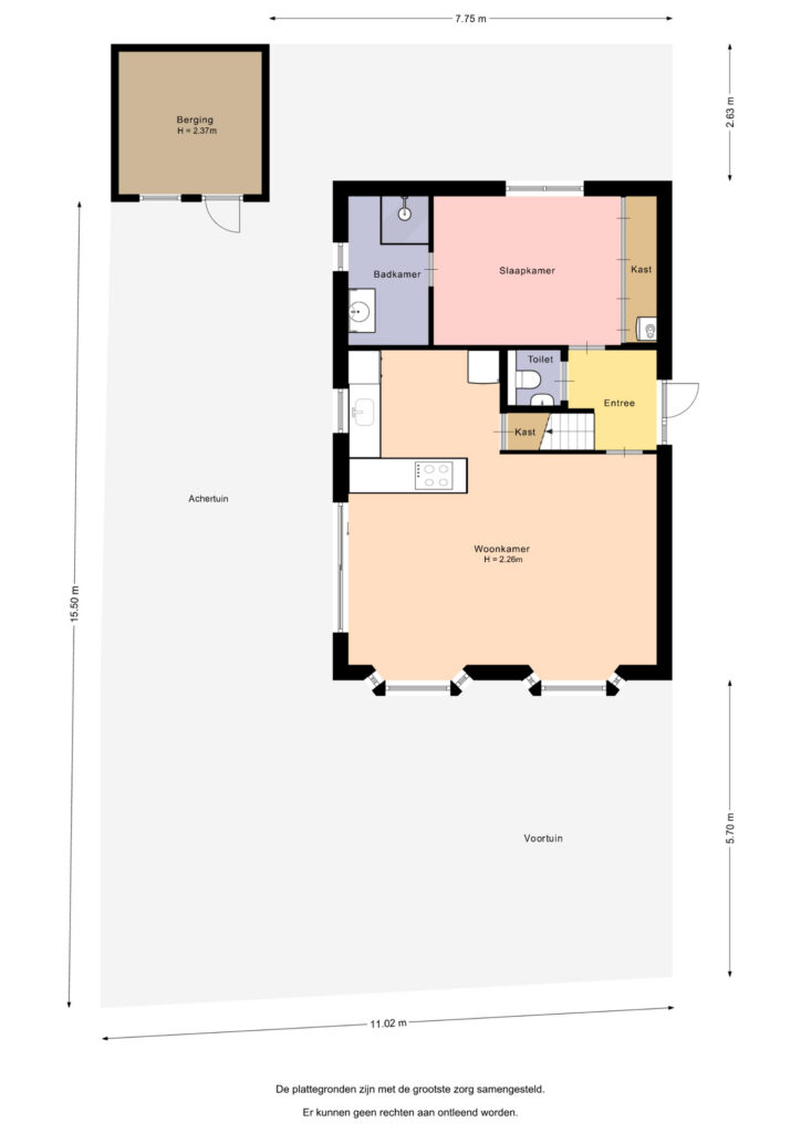 Plattegrond 2, Graaf Floris V weg 37-68