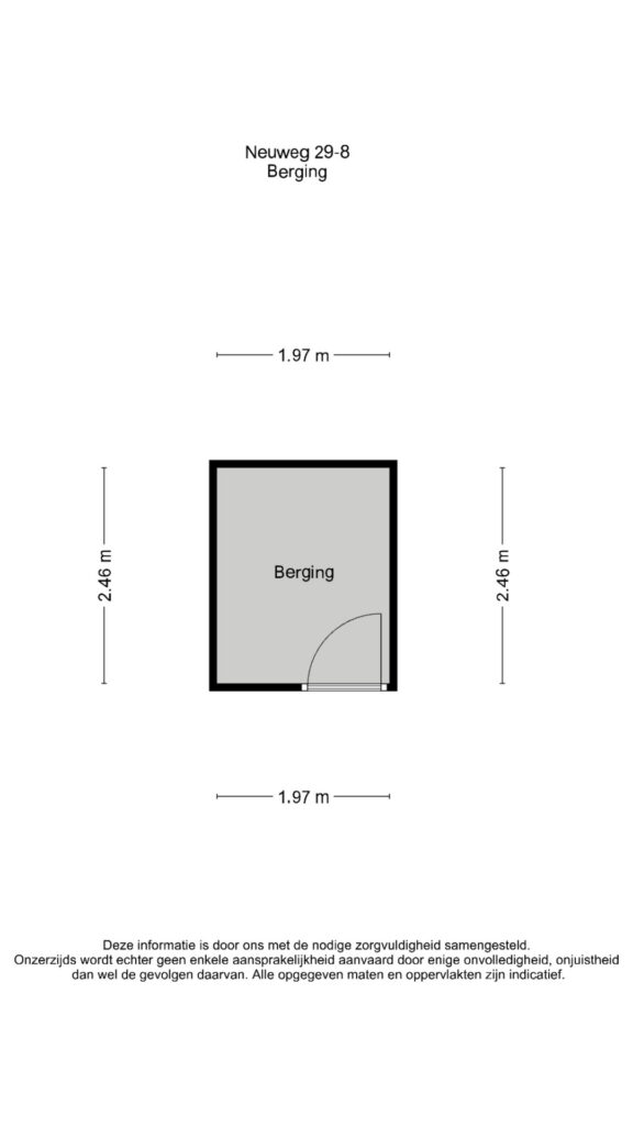Plattegrond, Neuweg 29-8