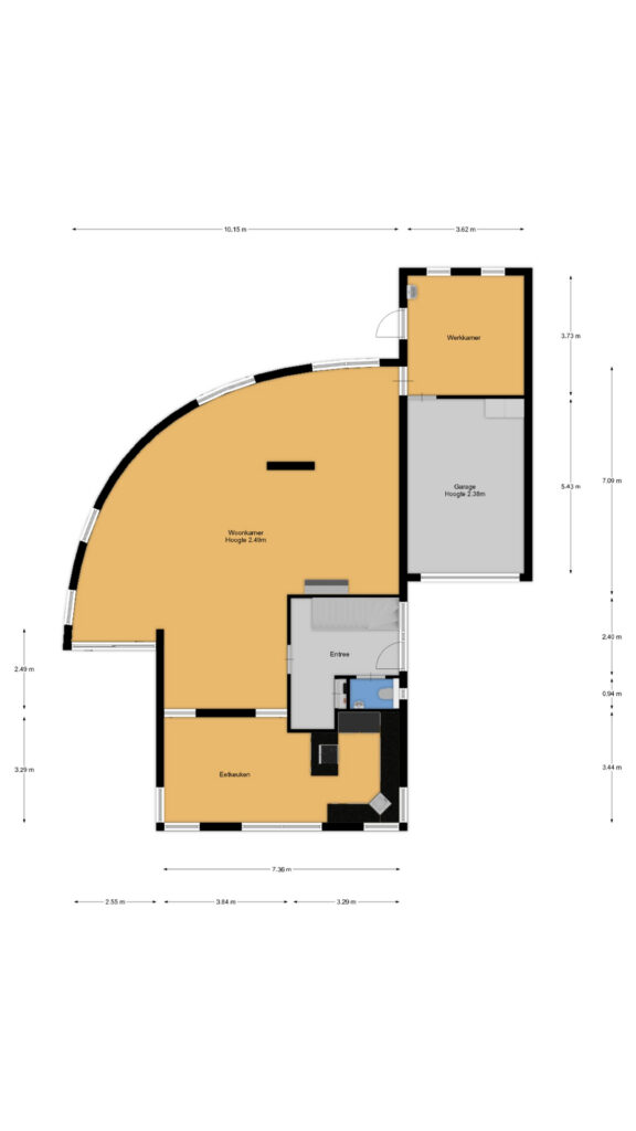 Plattegrond, den Blieklaan 58