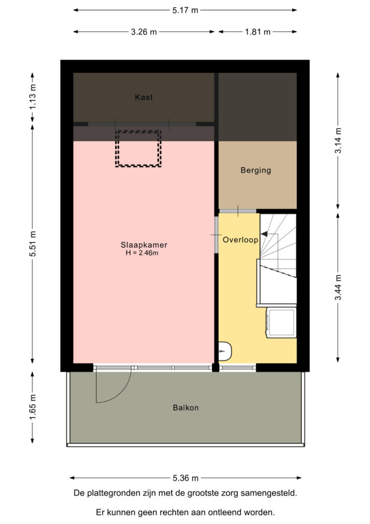 Plattegrond 3, Zenderstraat 63