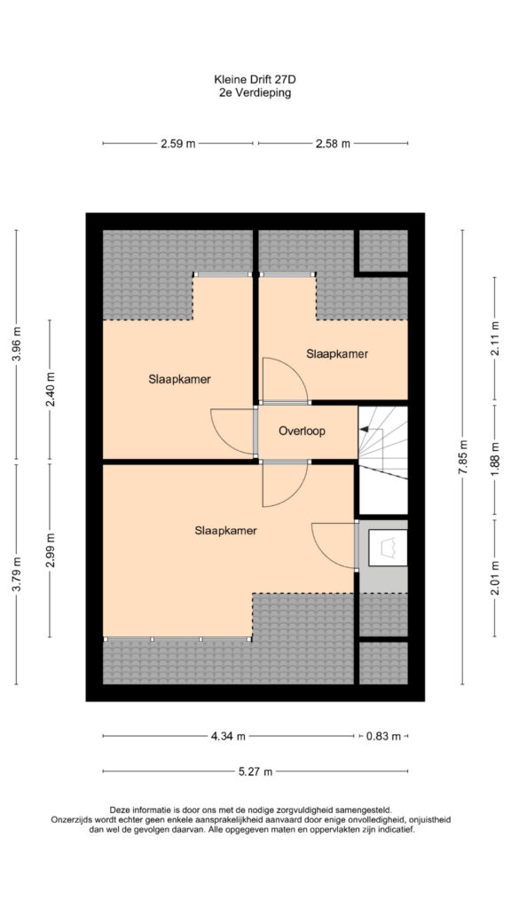 Plattegrond 5, Kleine Drift 27D