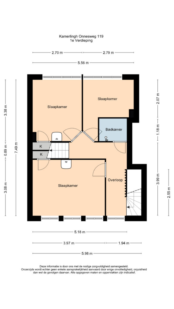Plattegrond 2, Kamerlingh Onnesweg 119