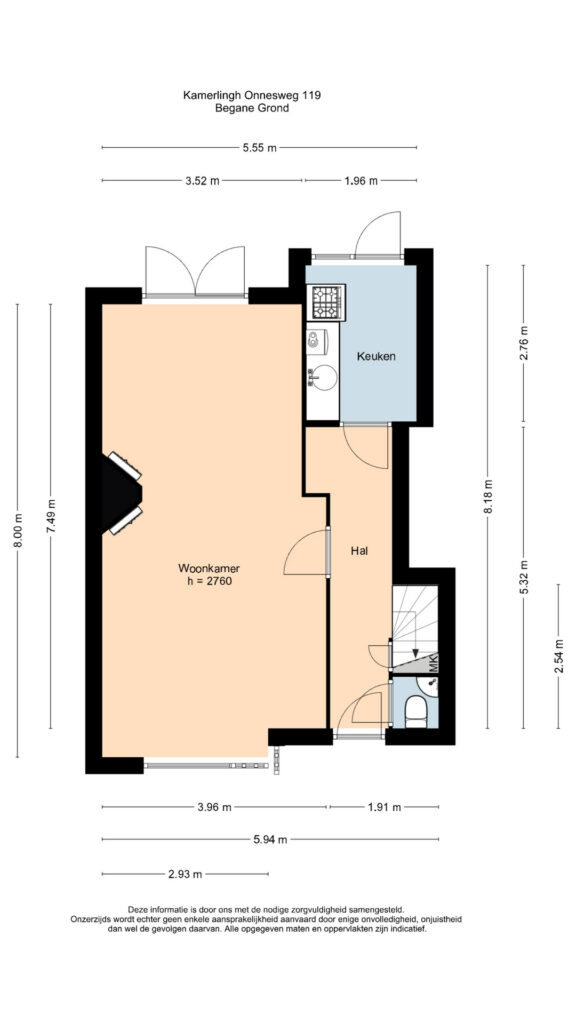 Plattegrond 6, Kamerlingh Onnesweg 119