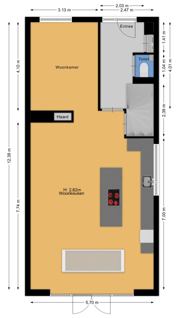 Plattegrond 4, Laantje van Rigter 12