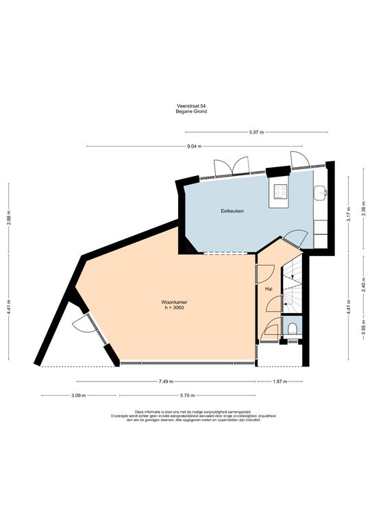 Plattegrond 5, Veerstraat 54