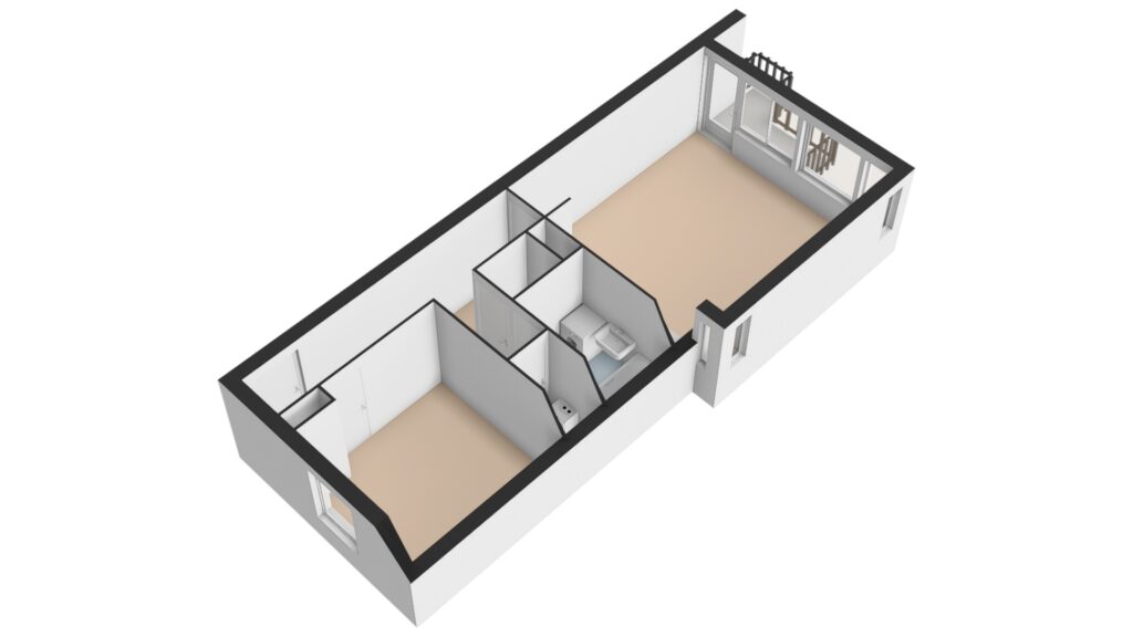 Plattegrond 3, Nieuwe Doelenstraat 15-5