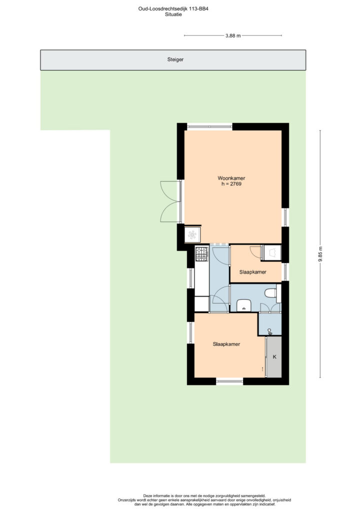 Plattegrond, Oud-Loosdrechtsedijk 113c BB4