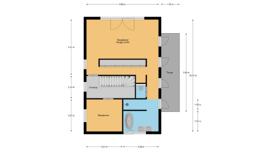 Plattegrond, Oud-Loosdrechtsedijk 201