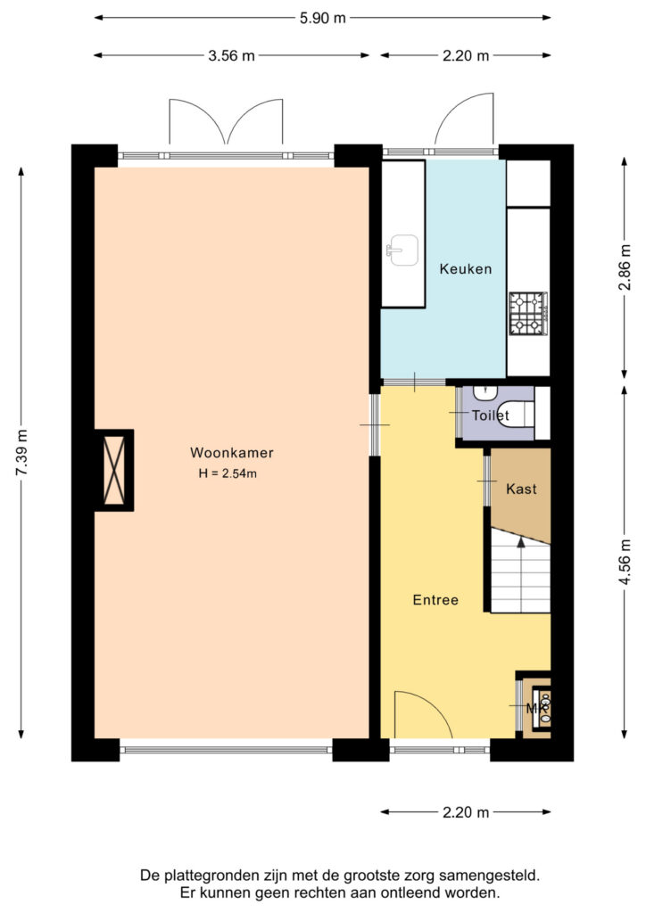 Plattegrond 7, Aelbert Cuypstraat 3