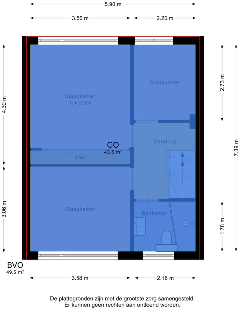 Plattegrond 8, Aelbert Cuypstraat 3