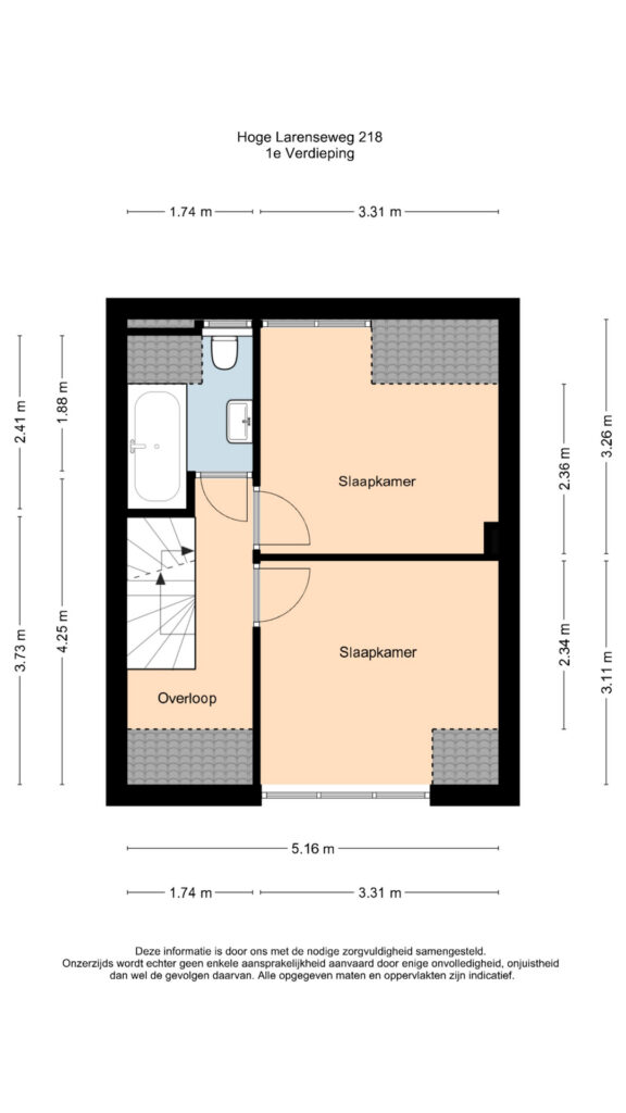 Plattegrond 2, Hoge Larenseweg 218