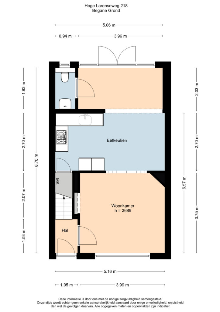 Plattegrond 7, Hoge Larenseweg 218