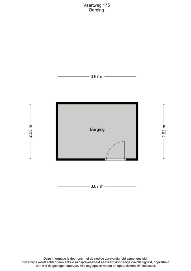 Plattegrond 4, Vaartweg 175