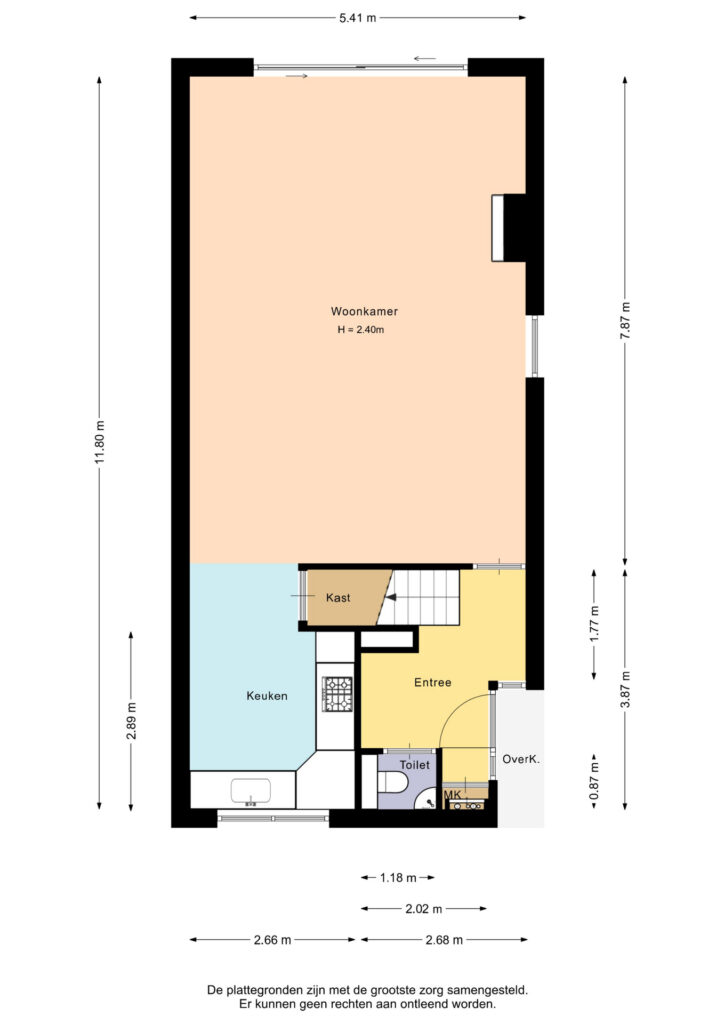 Plattegrond, Aristoteleslaan 60