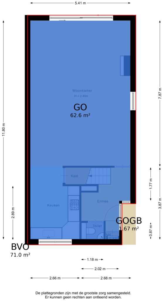Plattegrond 3, Aristoteleslaan 60