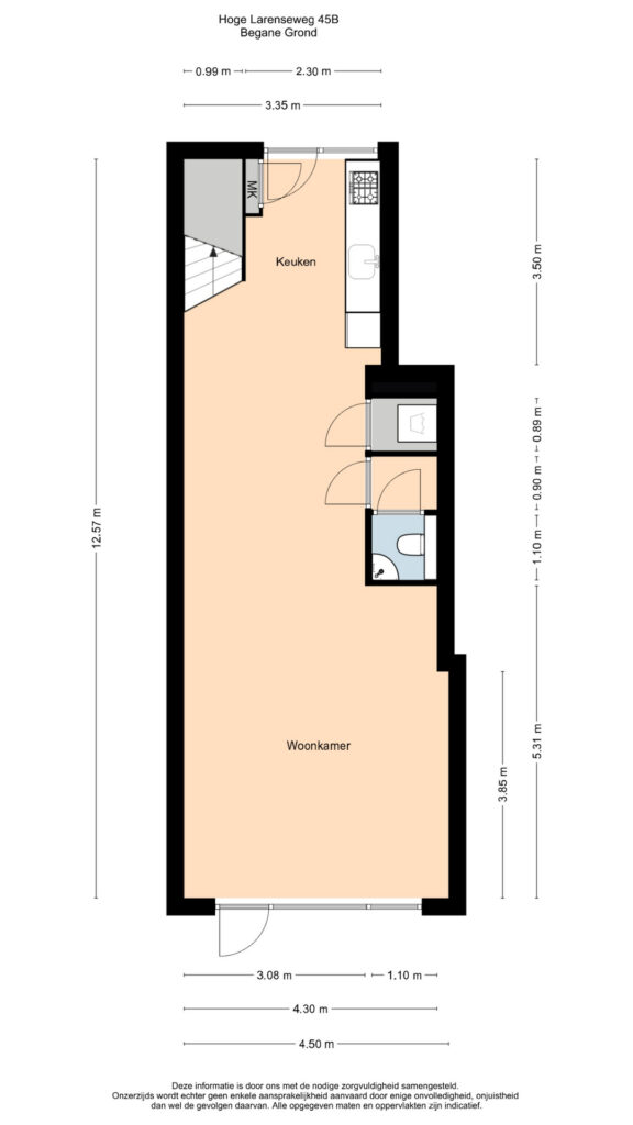 Plattegrond 2, Hoge Larenseweg 45B