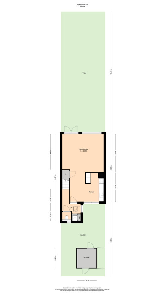 Plattegrond 8, Bijenmeent 118