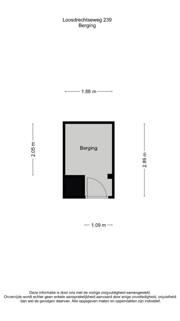 Plattegrond 3, Loosdrechtseweg 239