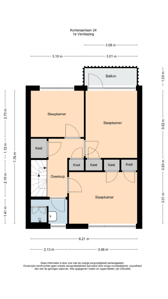 Plattegrond 4, Kortenaerlaan 24