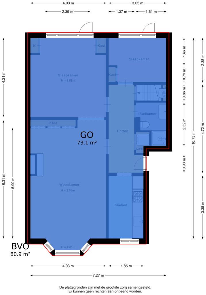 Plattegrond 4, Soestdijkerstraatweg 24B