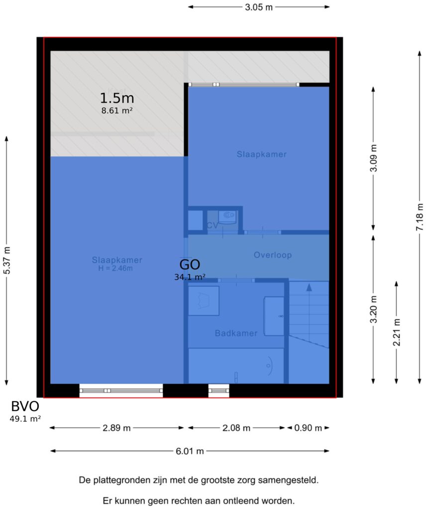 Plattegrond, Willibrorduslaan 210