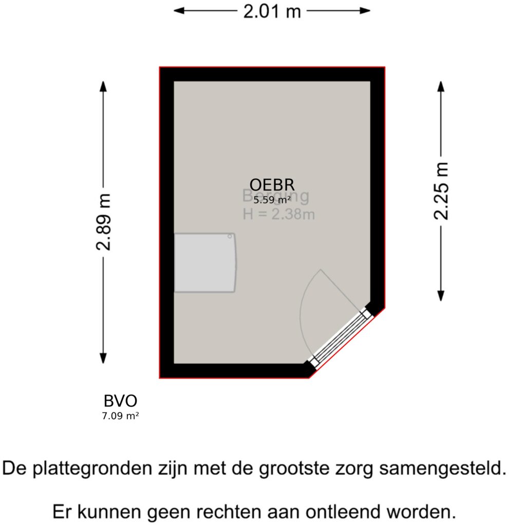 Plattegrond 7, Willibrorduslaan 210