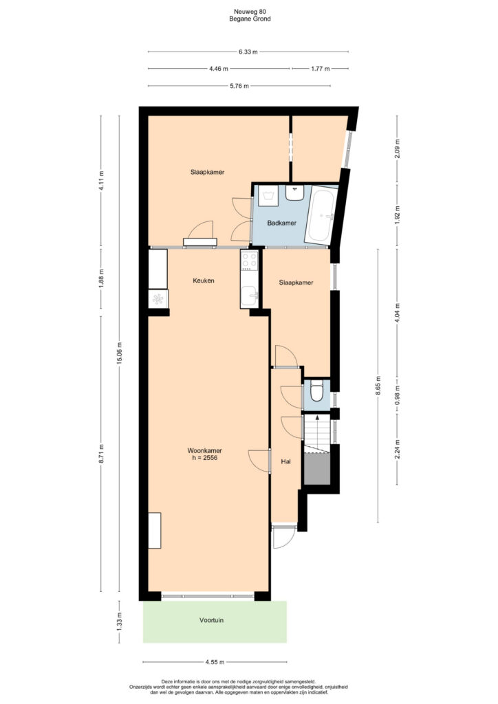 Plattegrond 6, Neuweg 80
