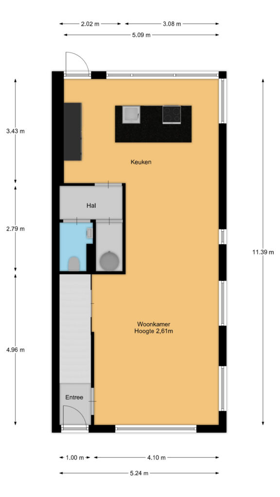 Plattegrond, Prinses Irenestraat 3