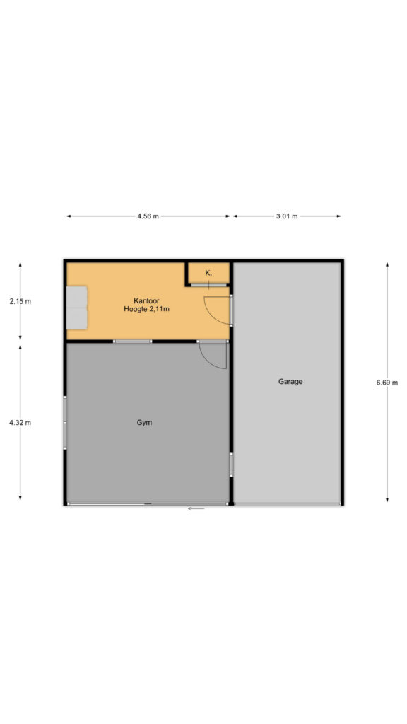 Plattegrond 2, Prinses Irenestraat 3