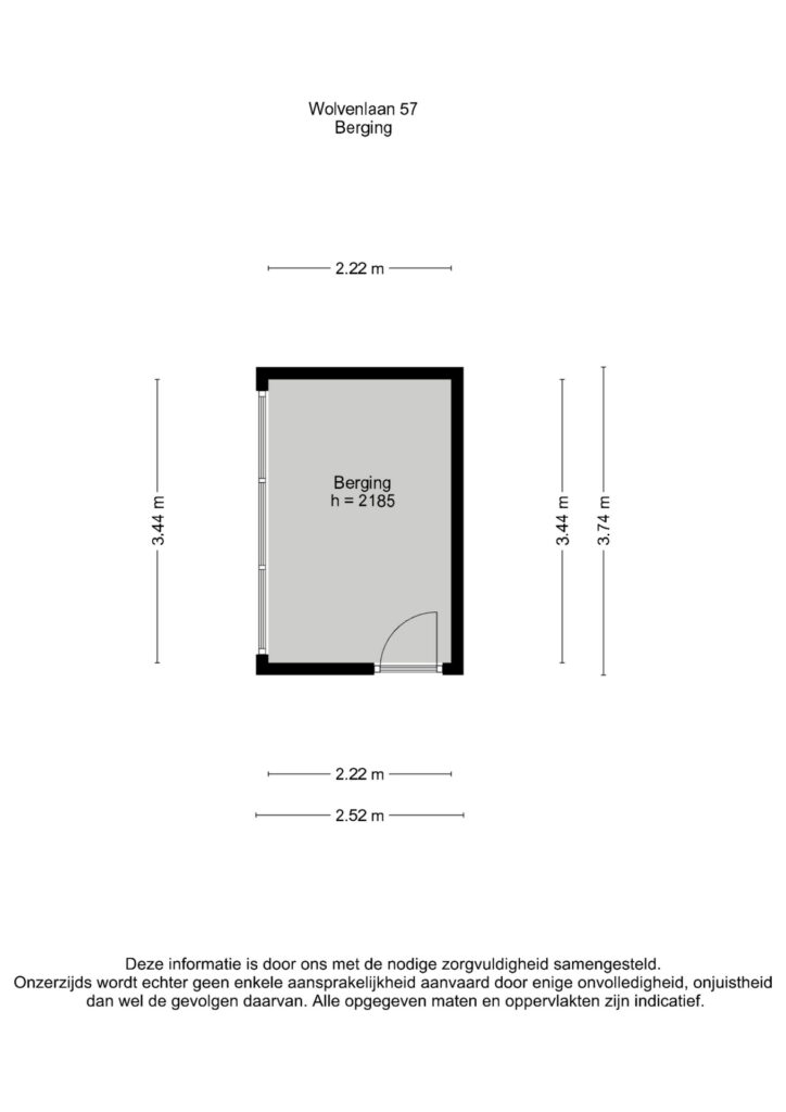 Plattegrond 4, Wolvenlaan 57