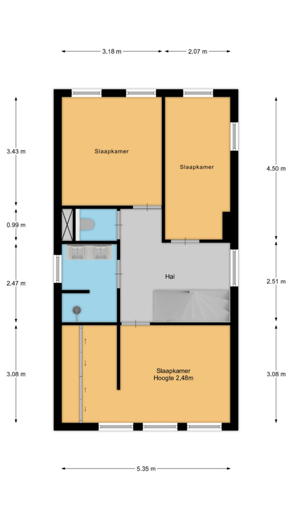 Plattegrond 2, J.H.Burgerlaan 26