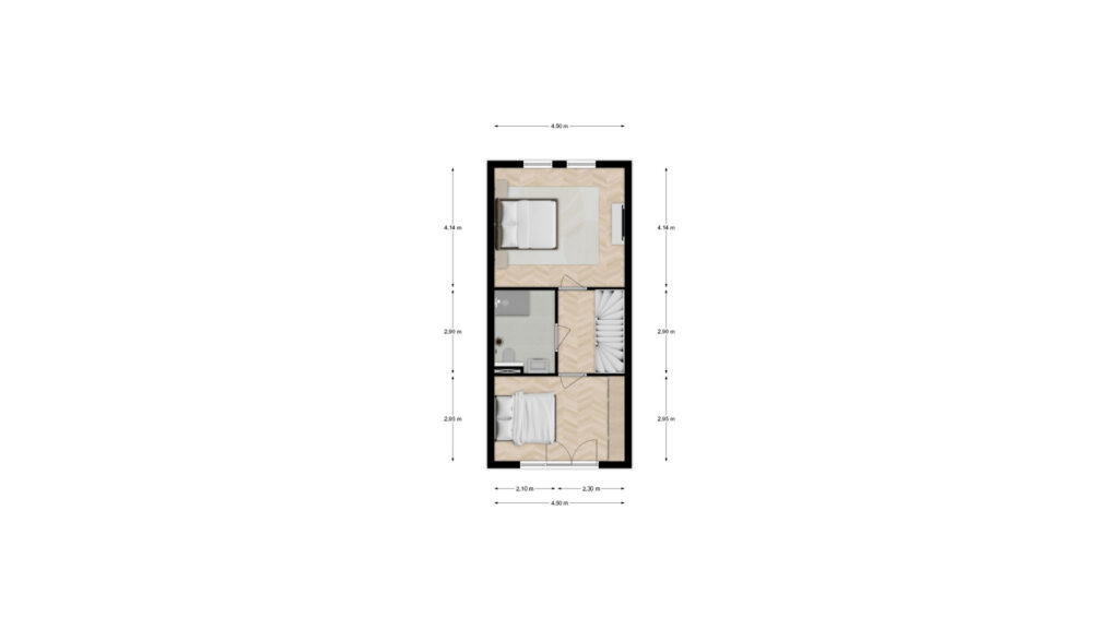Plattegrond 2, Achter St. Vitus 13B