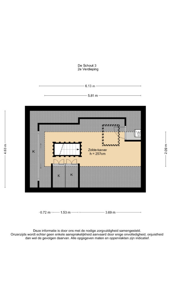 Plattegrond 6, De Schout 3