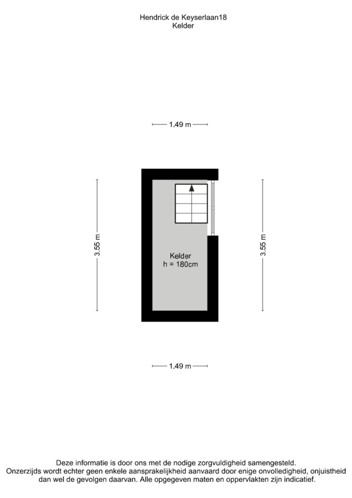 Plattegrond 6, Hendrick de Keyserlaan 18