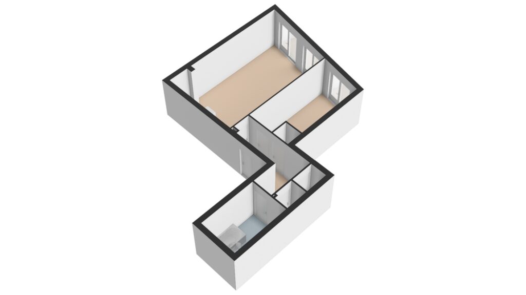 Plattegrond 2, Naarderstraat 33C