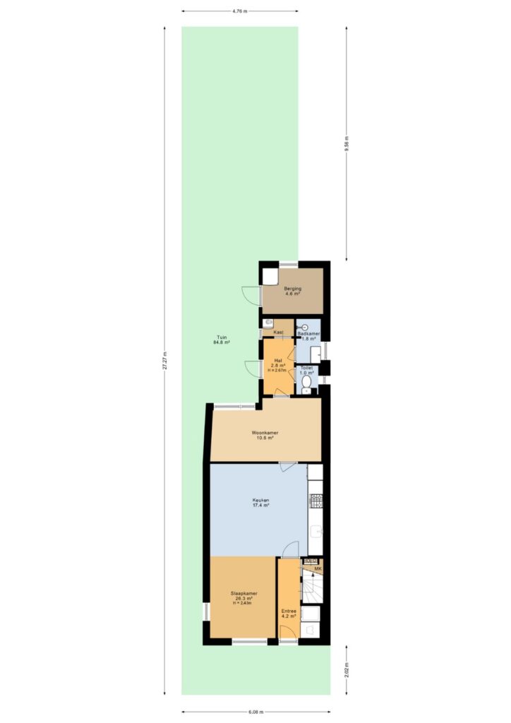 Plattegrond 4, Bakkerstraat 41