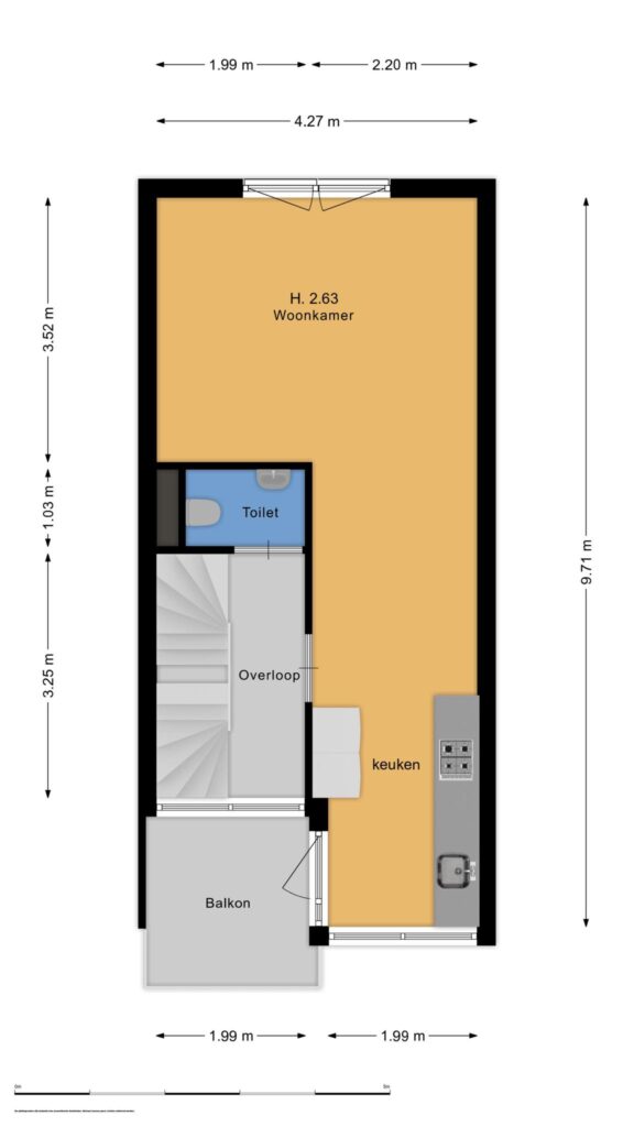 Plattegrond, Binnendoor 14