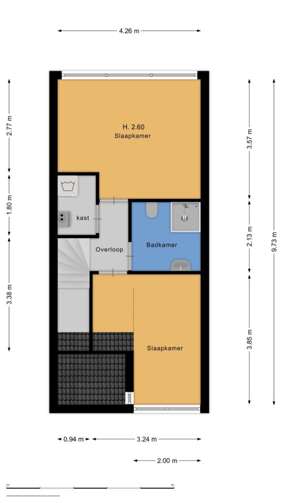 Plattegrond 2, Binnendoor 14