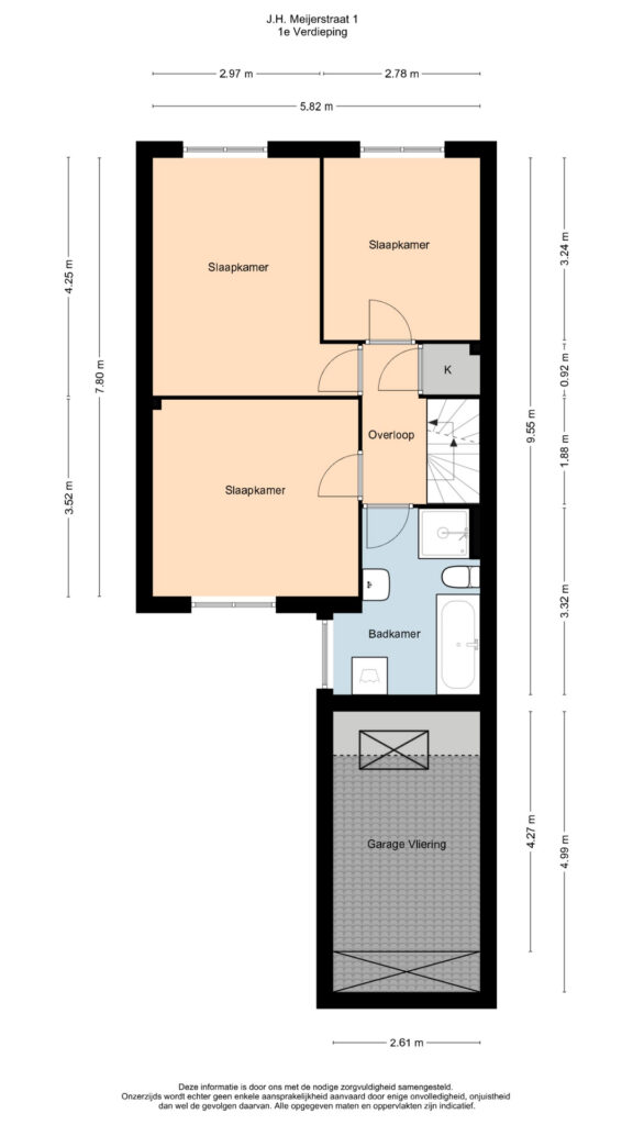 Plattegrond 3, J.H. Meijerstraat 1