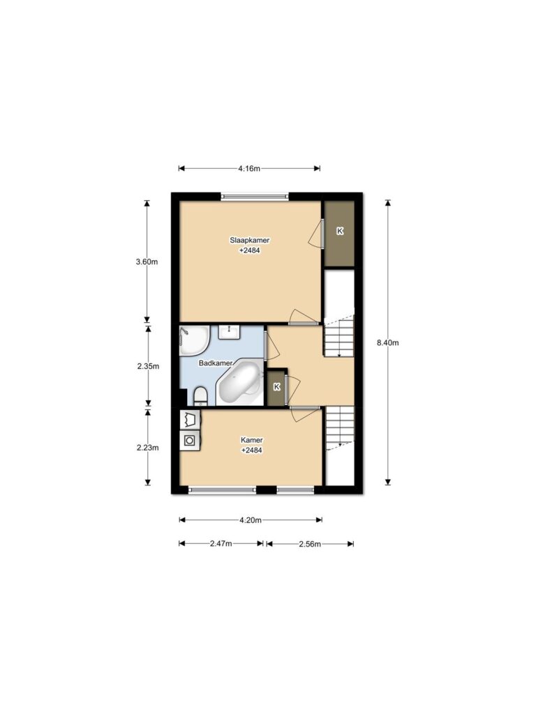 Plattegrond 2, Spoorstraat 26A