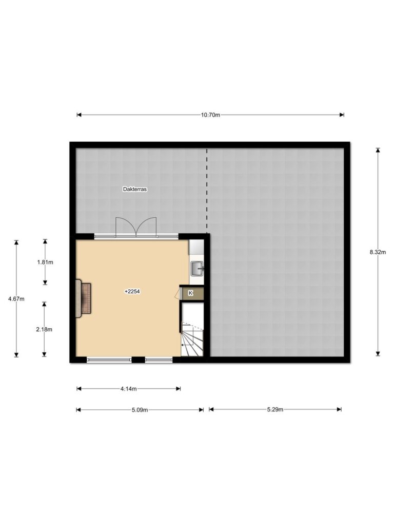 Plattegrond 3, Spoorstraat 26A