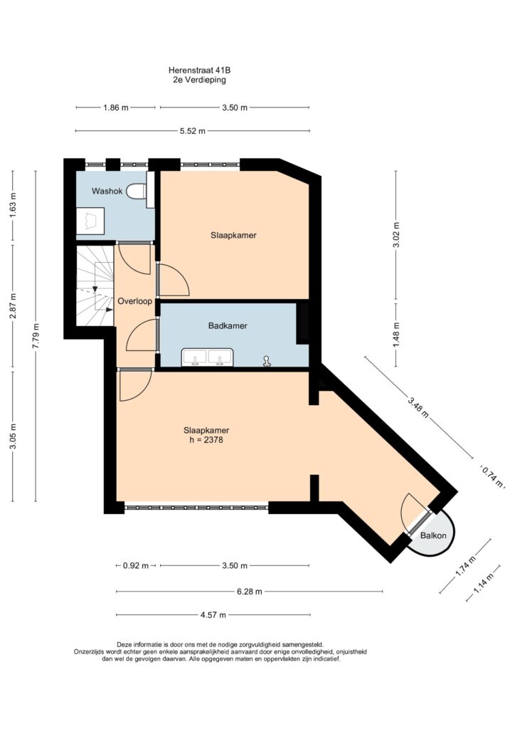 Plattegrond 3, Herenstraat 41B