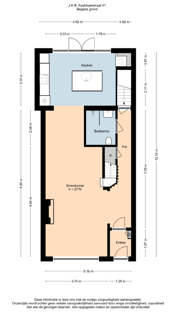 Plattegrond 6, J.H.B. Koekkoekstraat 41