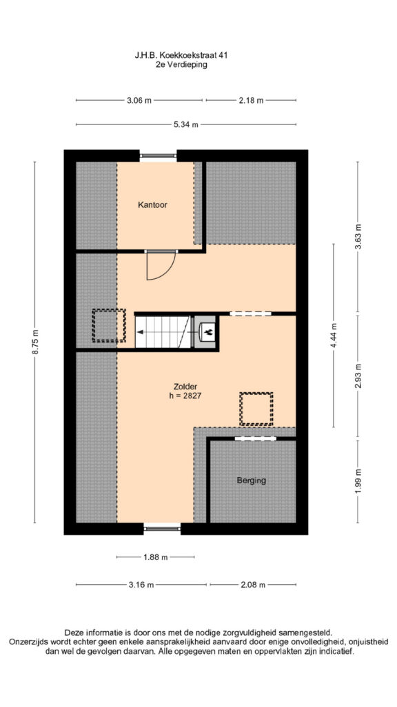 Plattegrond 9, J.H.B. Koekkoekstraat 41