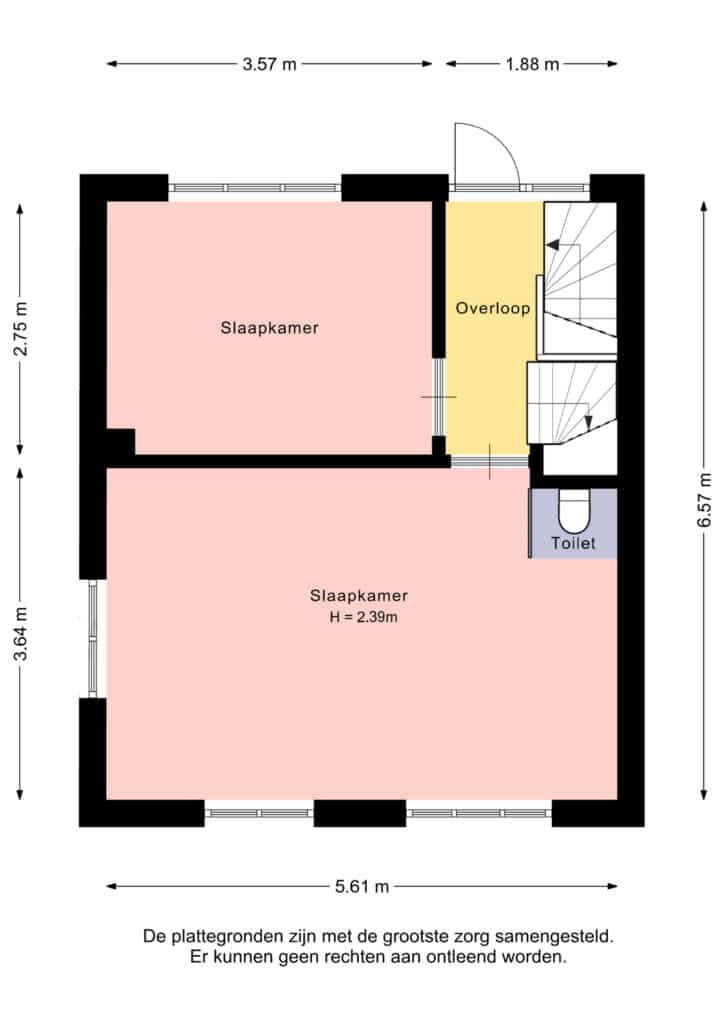Plattegrond 3, Van Oldenbarneveltlaan 8