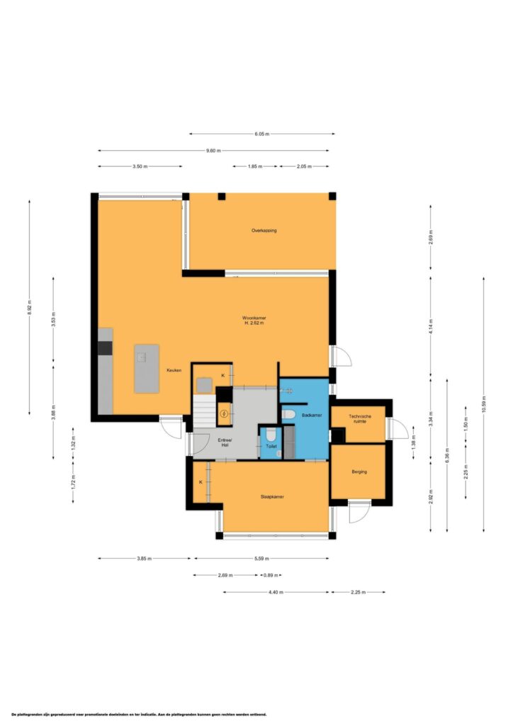 Plattegrond, Oud-Loosdrechtsedijk 205a